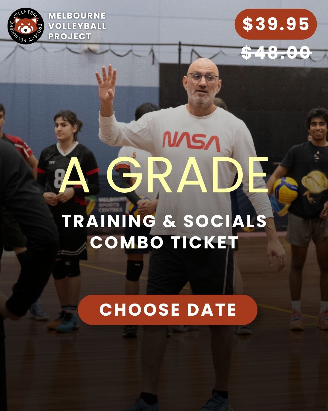 A Grade - Training & Socials Combo Deal