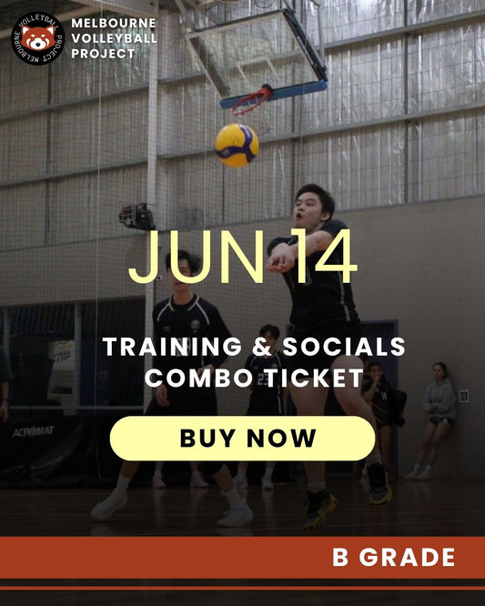 Jun 14 - B Grade Training & Socials Combo Ticket