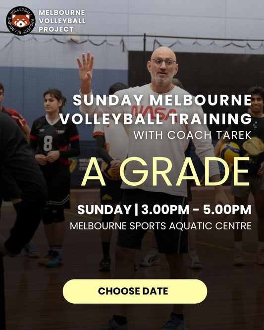 Sunday Volleyball Training with Coach Tarek (A Grade/Advanced) - 3PM to 5PM